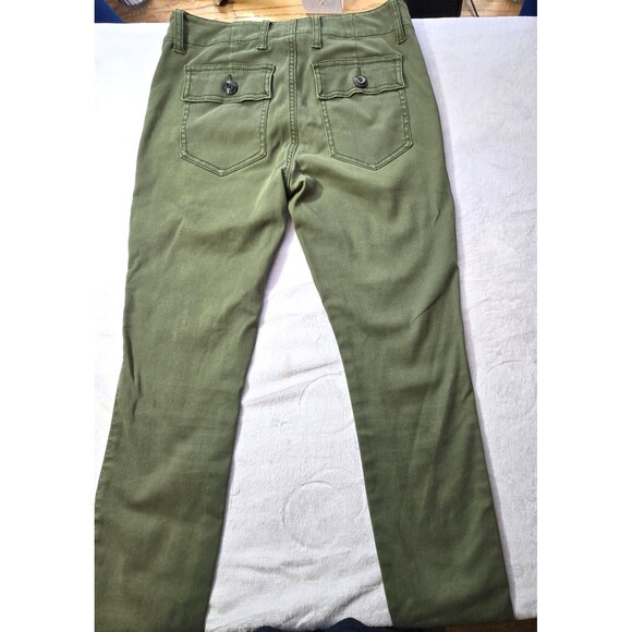 Cabi The Quest Olive Green Cargo Skinny Ankle Stretch Pants 5315 Women's Size 4 - Picture 5 of 6